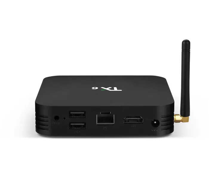 ТВ-приставка Tanix TX6 Allwinner H6 4K Android бокс ТВ Netflix Quad core 9 0 4 Гб + 32