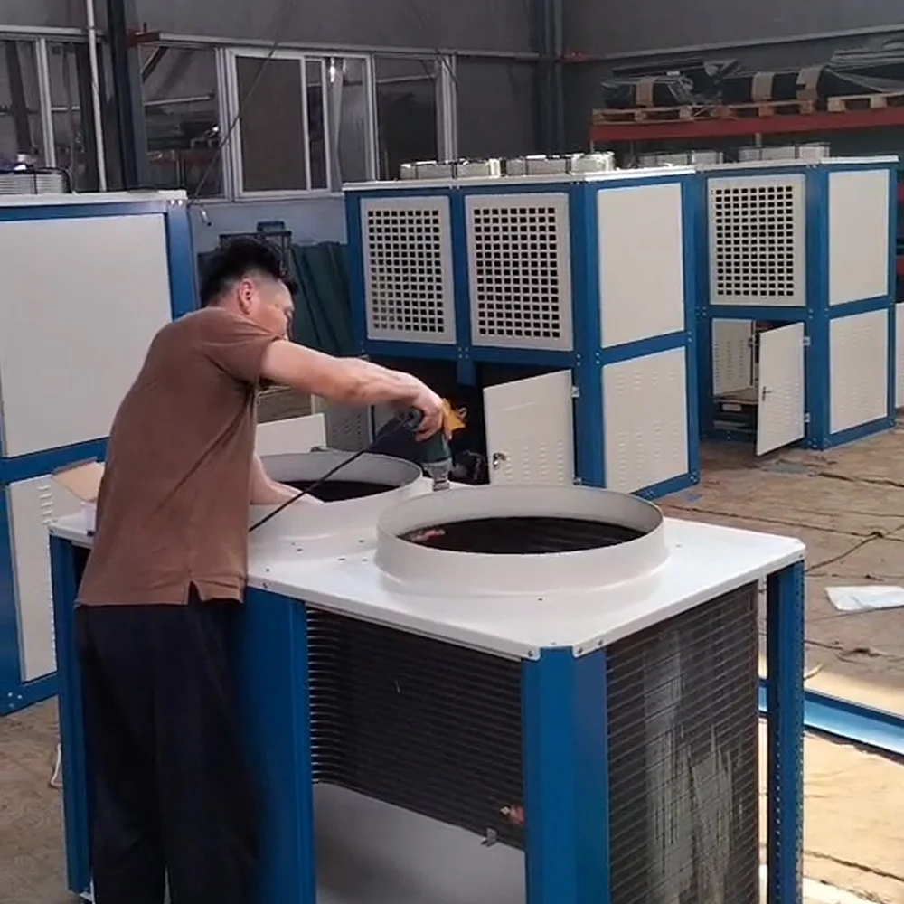 Freezing equipment refrigeration heat exchange parts Commercial FNVB type Aluminum condenser cooler chilled condensing unit