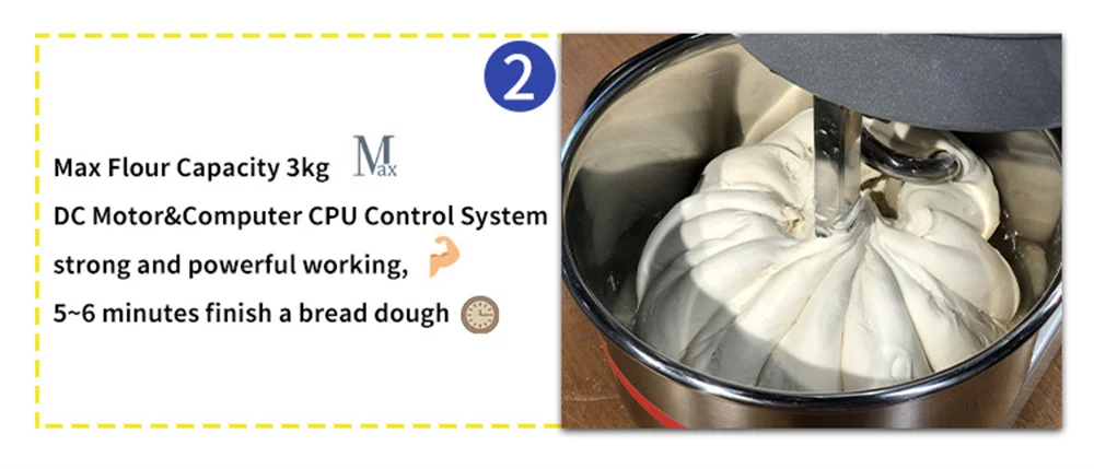 spiral dough mixer
