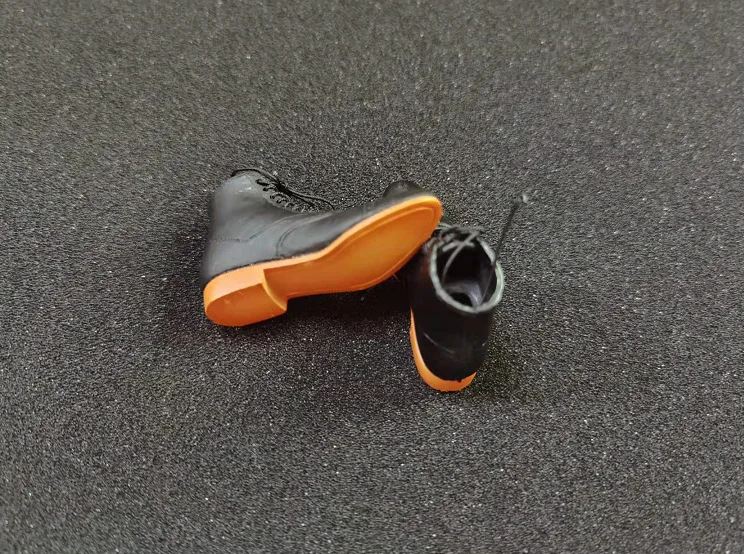 Personalized Realistic 1/6 Scale Figure Leather Shoes for 12 inch Male Action Figure