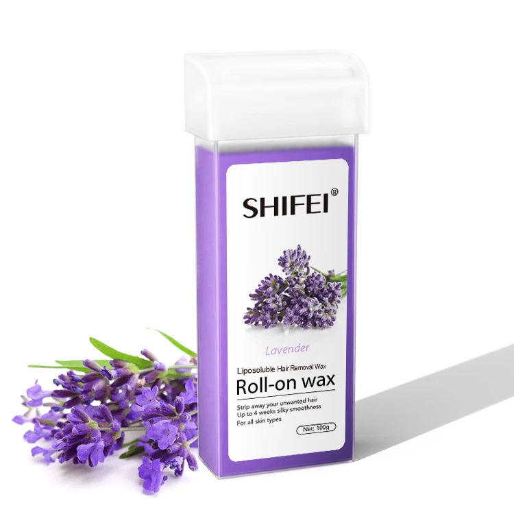 Factory Bulk Price Professional Soft Wax Roll on Wax Cartridge for Hair Removal Hot Depilatory Wax for Body Back Legs Arms