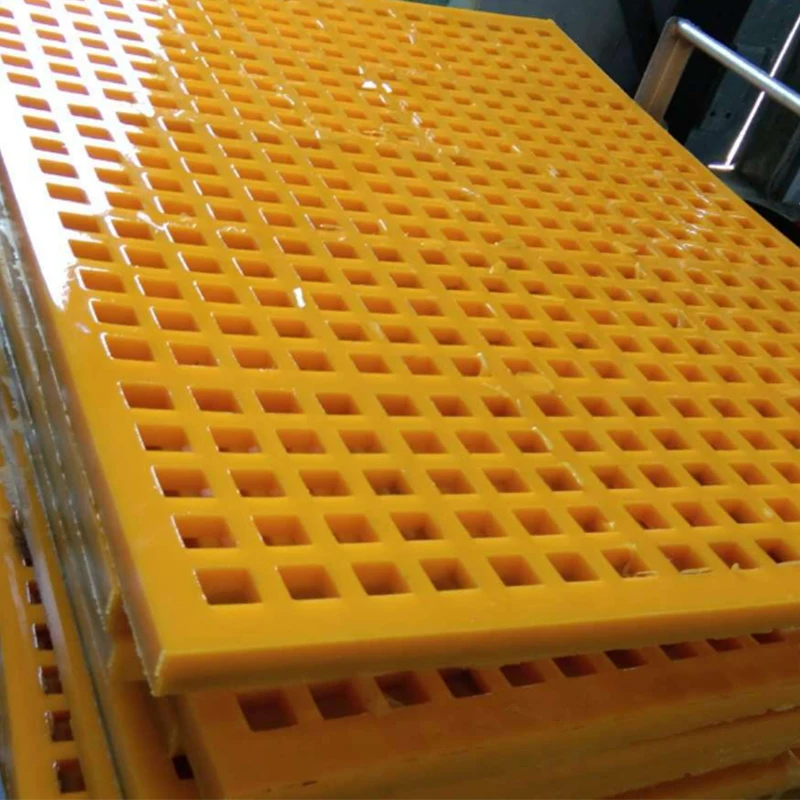 Modular Tensioned Slotted Frame Sieve Dewatering Mesh Plate Mould For Polyurethane Mining Screens