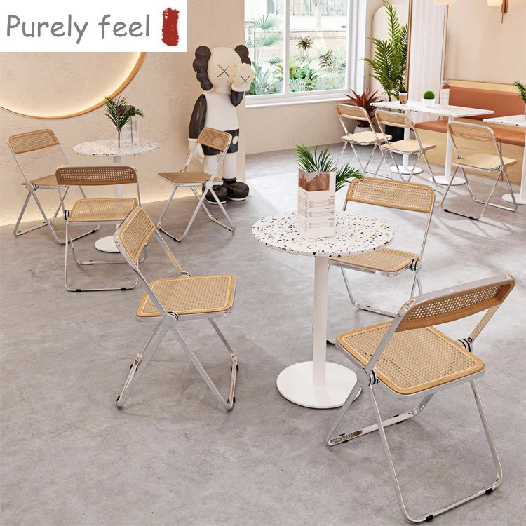 PurelyFeel Modern Restaurant Leather High Back Sofa Booth Seating Furniture Gold Tables and Chairs Coffee Shop Sofa