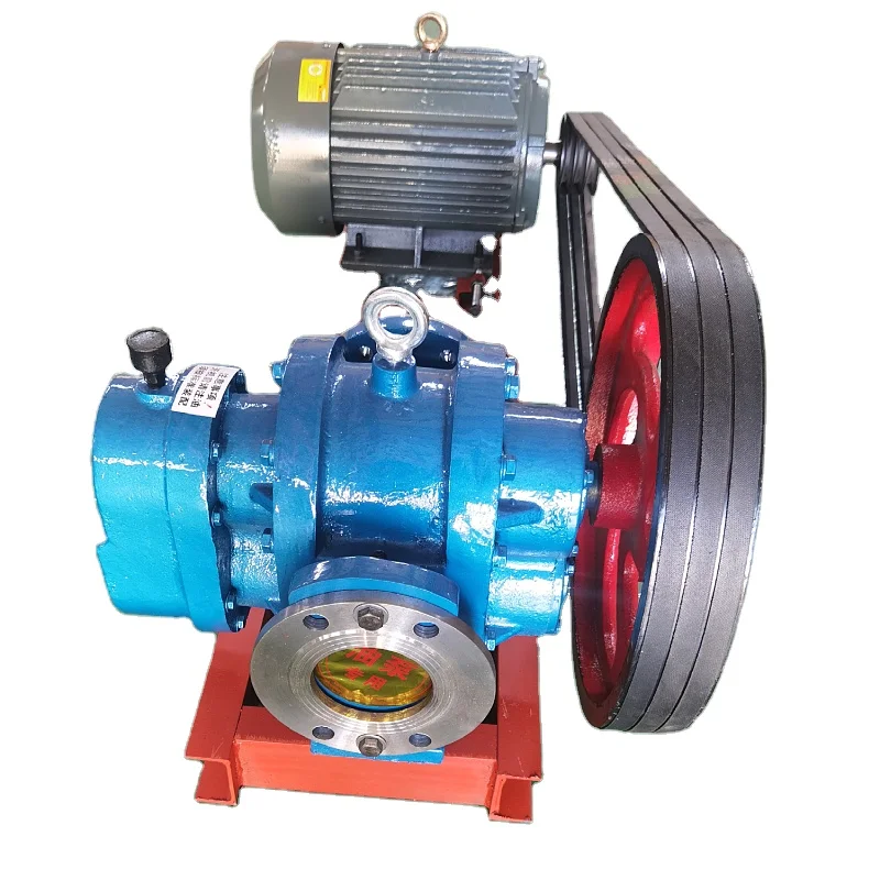 LCW-38 belt type high viscosity Roots pump for heavy oil Roots pump