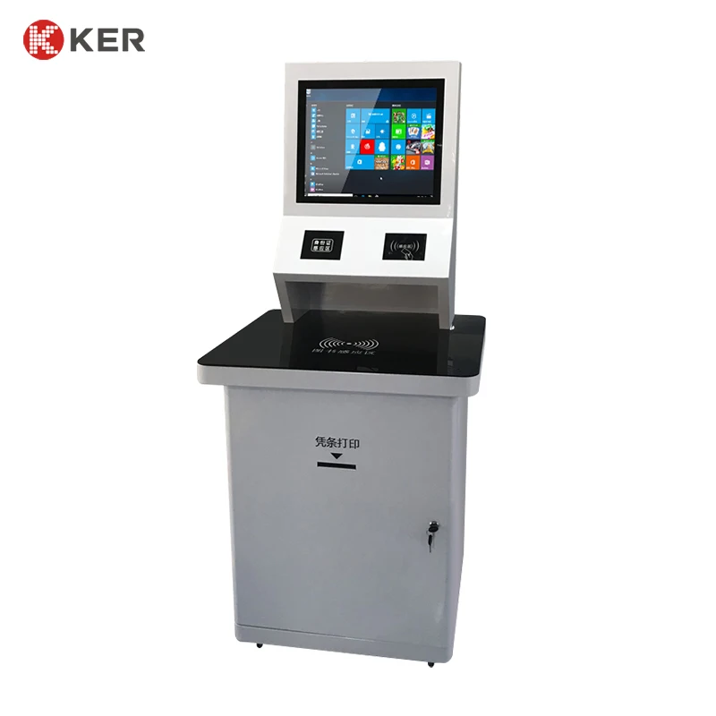 Smart Automatic Borrow And Return Books Touch Screen Rfid Card Self Service Library Kiosk