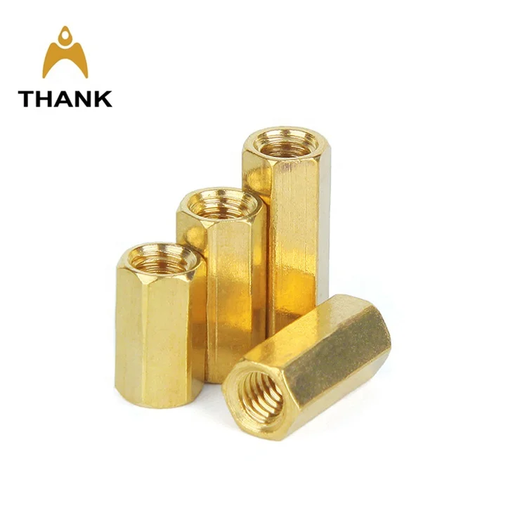 Длинная Шестигранная Проставка PCB spacer M2/M3/M4/M6/M8 Медная гайка и длинная Шестигранная Латунная гайка
