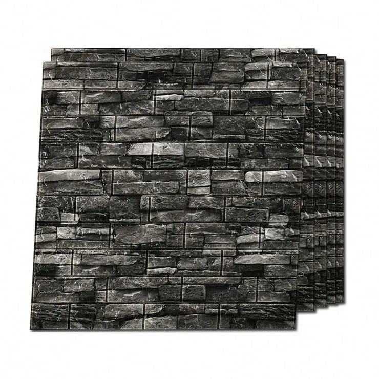 Best Factory Price  Luxury Non-Woven Wallcovering 3D Wall Stencils