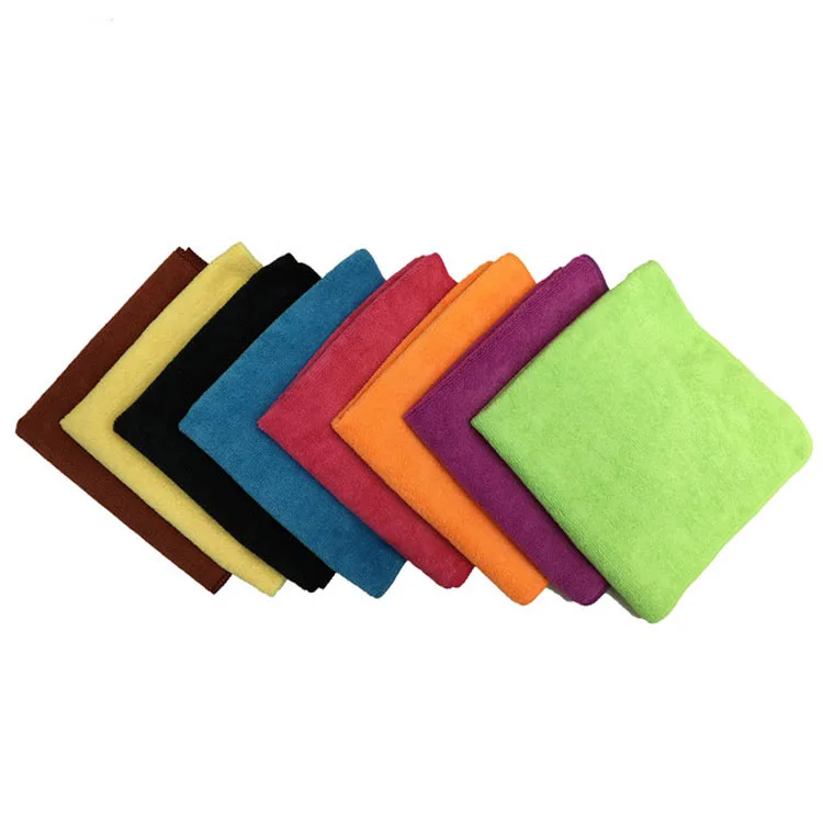 Hot Sale Multi Purpose Personalized Thick Absorbent Fast Drying Microfiber Towels Car Cleaning Cloths For Washing And Household