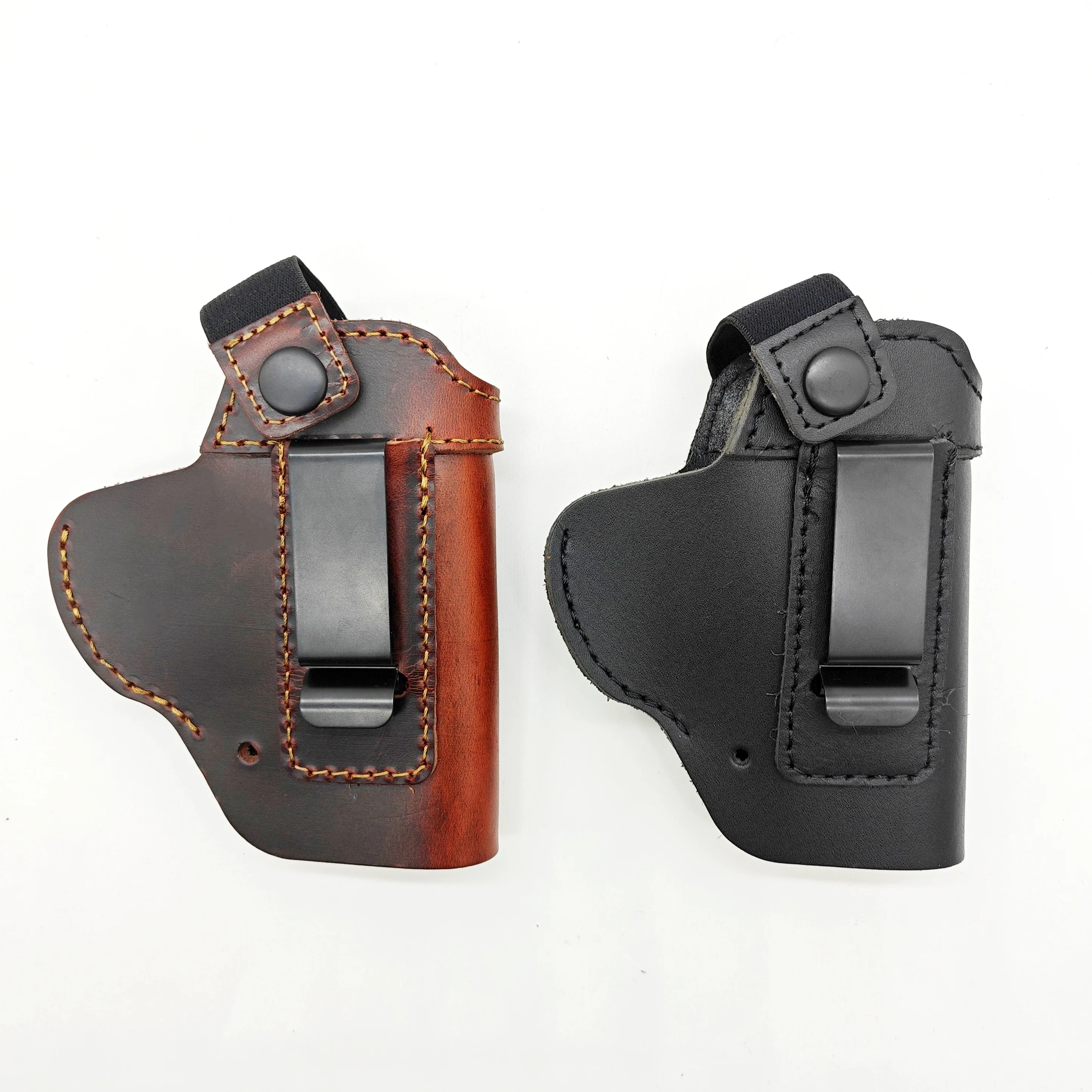 Leather Gun Holster Wholesale Custom Concealed Carry Universal General Genuine Leather Gun Holster