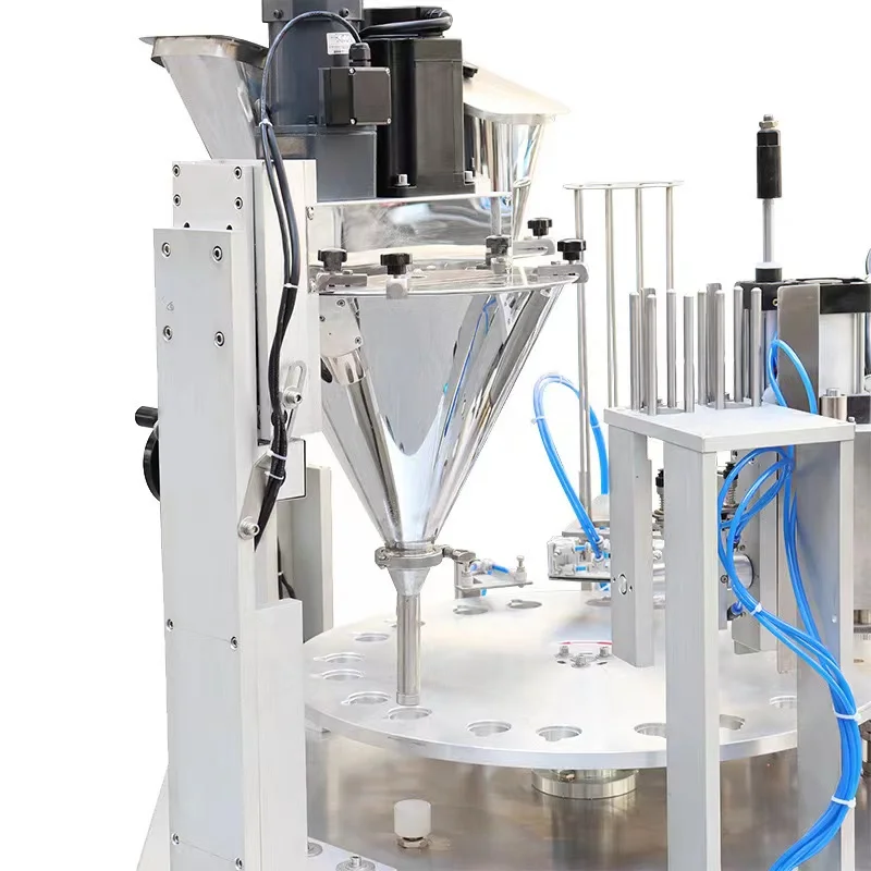 Automatic nespresso instant cup coffee capsule filling packing machine