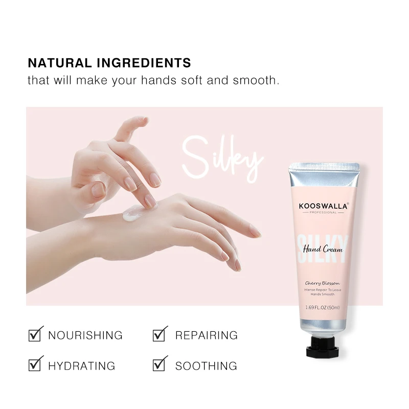 Custom Logo Skincare Nourishing Hand Cream Gifts for Women Men Travel Size Mini Moisturizing Hand Cream Lot