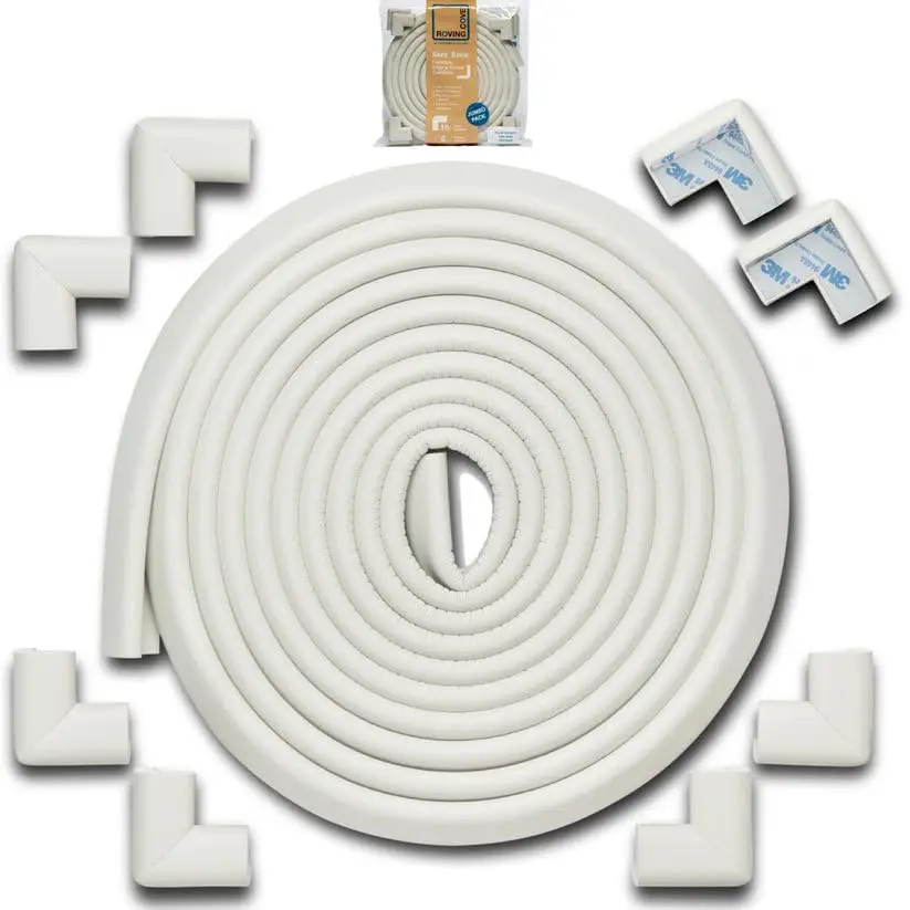 Manufacture Wholesale PVC Table Corner Guard Baby Proofing Safety Plastic Corner Protector baby safety corner