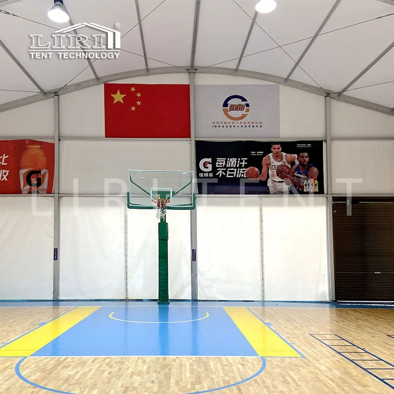Outdoor Modern Large Arched Team Sporting Event Tent Dome for Basketball