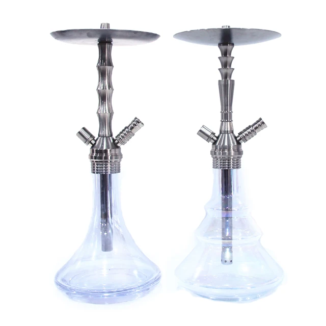 Premium Quality Fashion hookah with Plating Glass