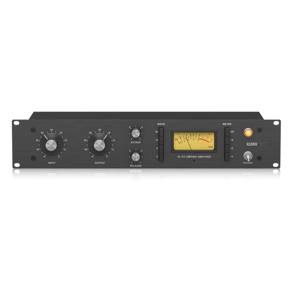 Klark Teknik 76-KT Transistors-Compressor/Limiter Pa System Studio Music Equipment With Class A Line Level Amplifiers