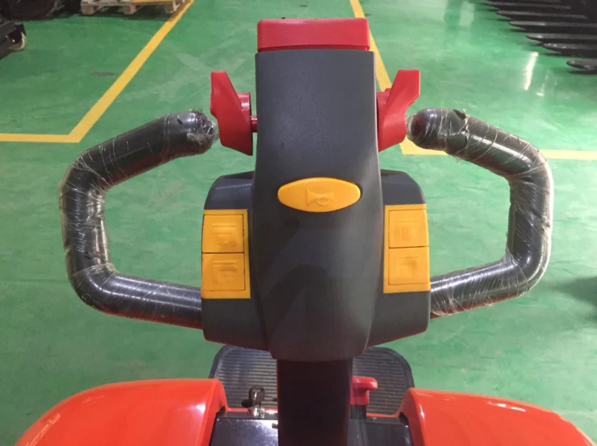 on sale Full Electric Pallet Jack the curve automatically slow down electric pallet trolley easy to operate
