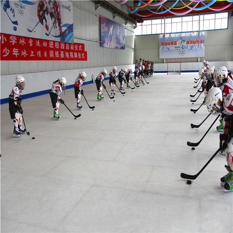 Ecological Simulation Artificial Synthetic Ice Skating Rink Christmas Uhmwpe Plastic Ice Skating Rink Floor