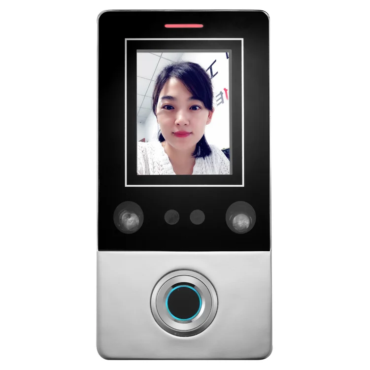 biometric Face Recognition Fingerprint access control System product rfid card