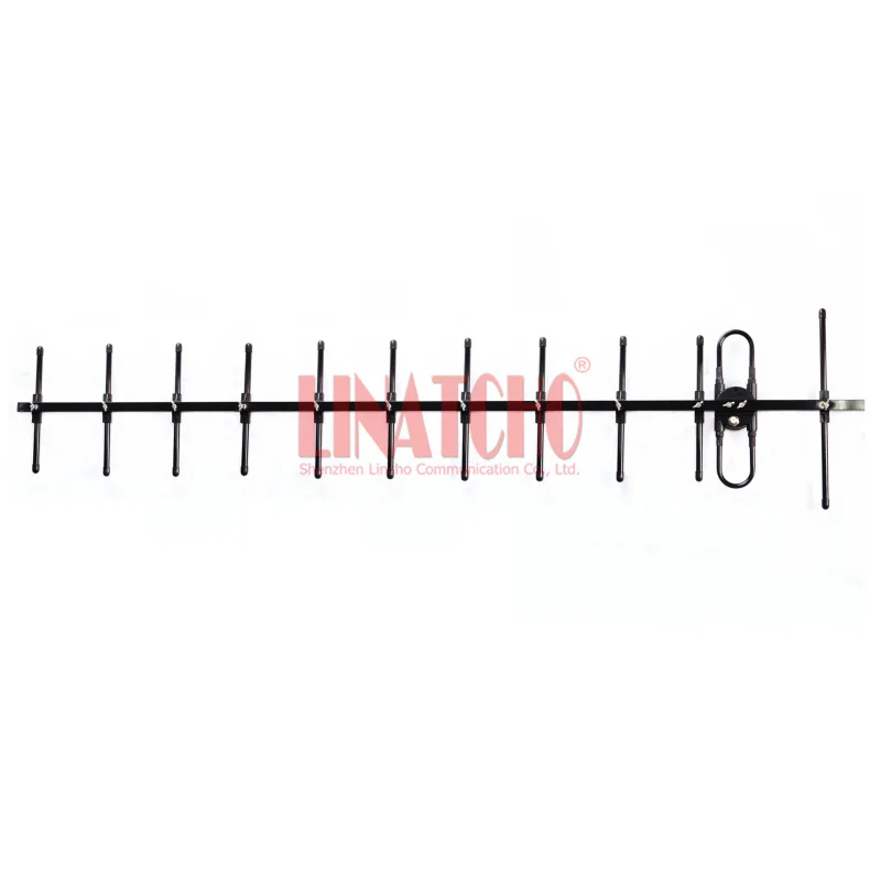 12 elements detachable uhf 400 470 mhz outdoor yagi antenna 434 mhz