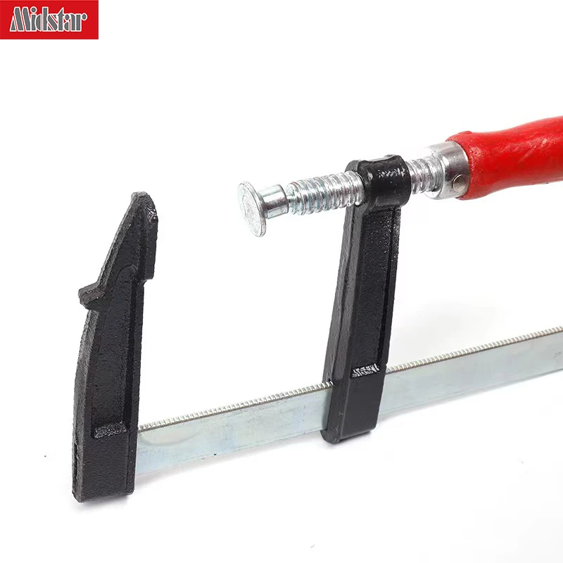 Woodworking F Clamp Heavy Duty Screw Clamp Quick Release Handle Clip