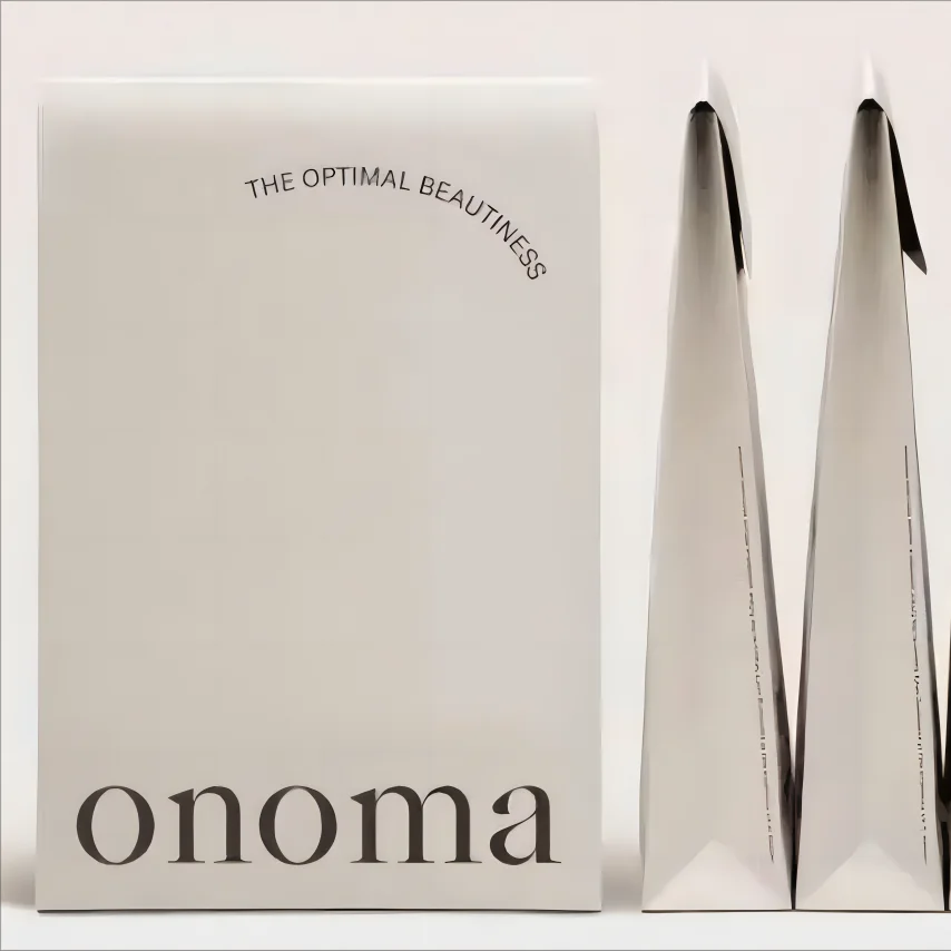 biodegradable luxury shipping bag custom logo stand up pouch bag paper gift bag envelope for small business