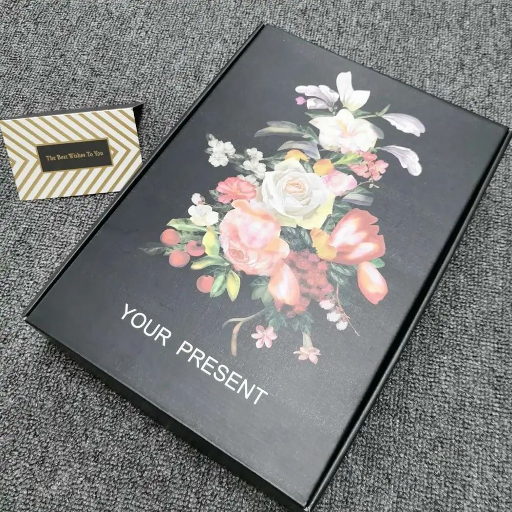 Customized flat folding gift packaging printing folding paper box Corrugated aircraft box