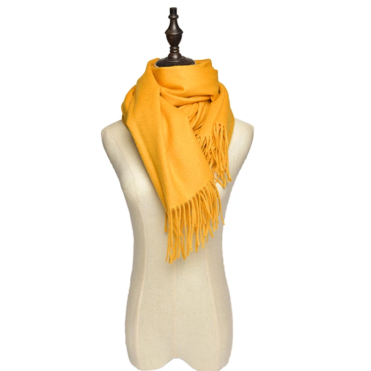 2022 New Ladies Solid Color pashmina Scarf Elegant Ladies hijab shawl Advanced Light Luxury Versatile scarves shawls custom scarf