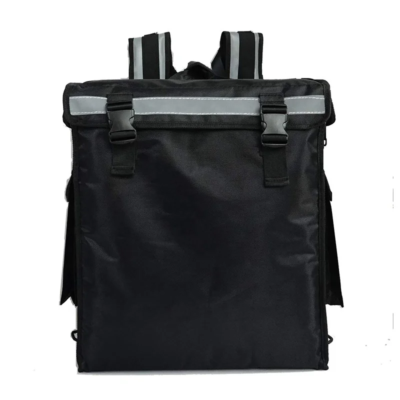 Motorcycle Food Delivery Backpack with Cup Holder Pizza Delivery Backpack Thermal Bag Food Delivery Bag For Scooter