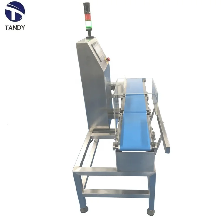High accuracy online biscuit packages checking weight machine weight sorting checker machine