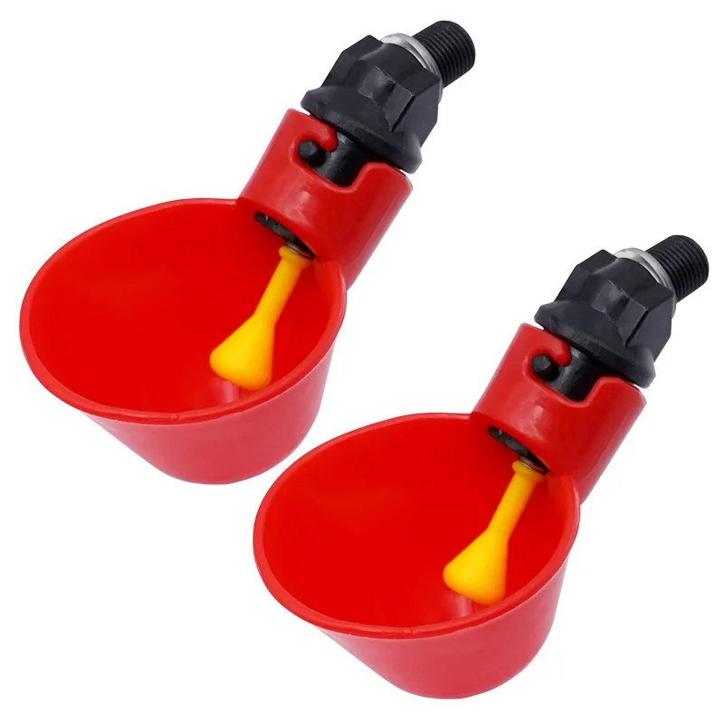 Hot Sale Plastic Bird Water Drinker Automatic Bird Quail Pigeon Drinking Water Cup Chicken Water Drinker for Sale