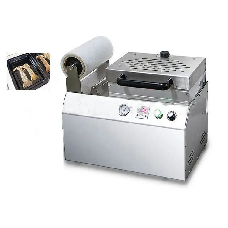 Seafood fish good quality vacuum skin pack machine double chamber tools skin vacuum packing machine