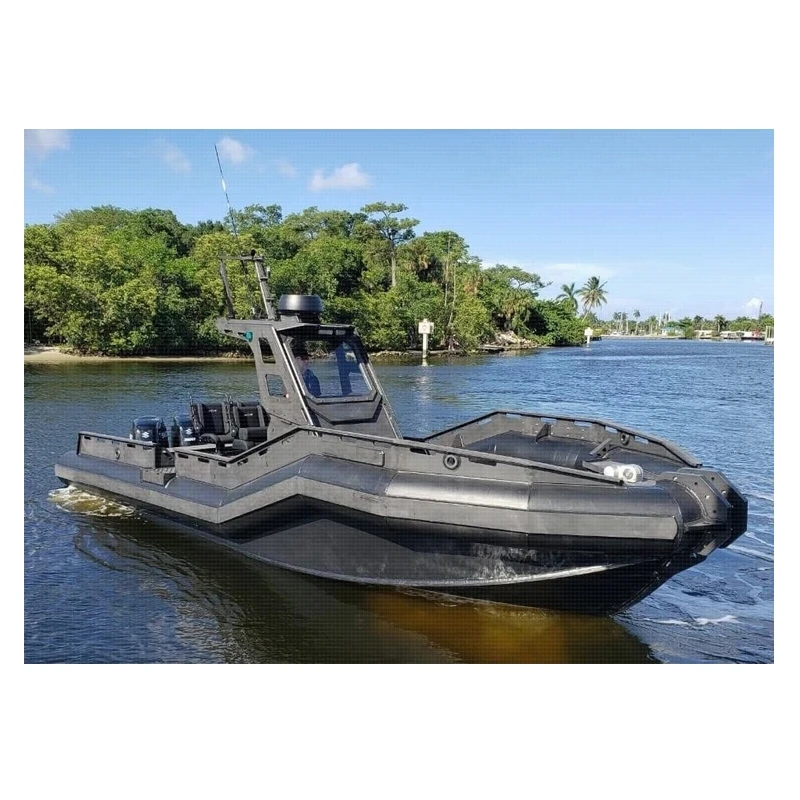 Defense workboat HDPE  pilot military boat for sale