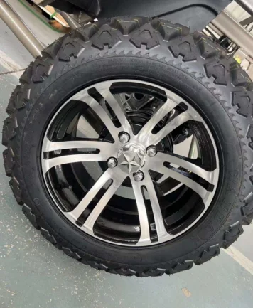 WELIFTRICH  4+2seater  6 seater electric golf cart for sale front disc brake front independent suspension