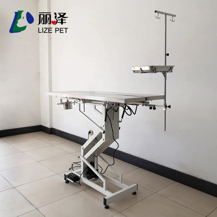 Electric Lifting Veterinary Operation Table Pet Medical Surgery Table Animal Operating Table