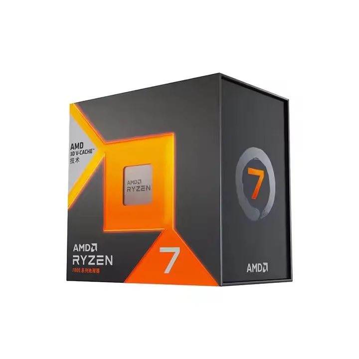 AMD r7 7800X3D игровой процессор (r7) 8 ядер 16 потоков 104MB частота ускорения Кеша игры до 5 0 ГГц в коробке CPU