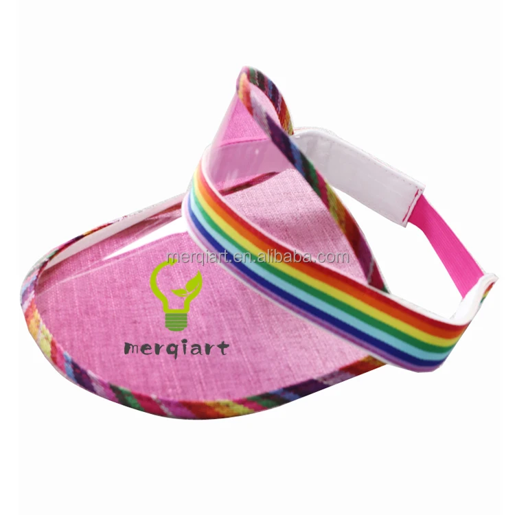 fashion rainbow visor1