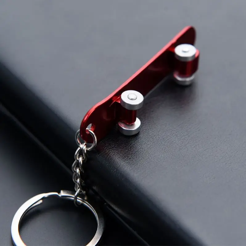 Colorful Snowboard Beer Bottle Openers Keychain Premium Metal Scooter Beverage Bottle Opener Keyring for Men Women