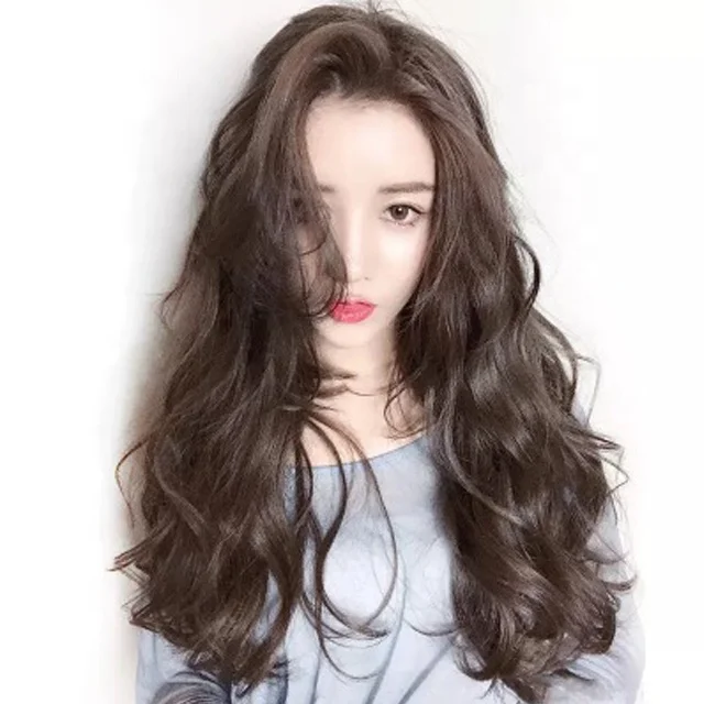 New Fashion High Temperature Wire Seamless Hair Extension V Shape Four Clip Wig Piece, Chemical Fiber hair Piece