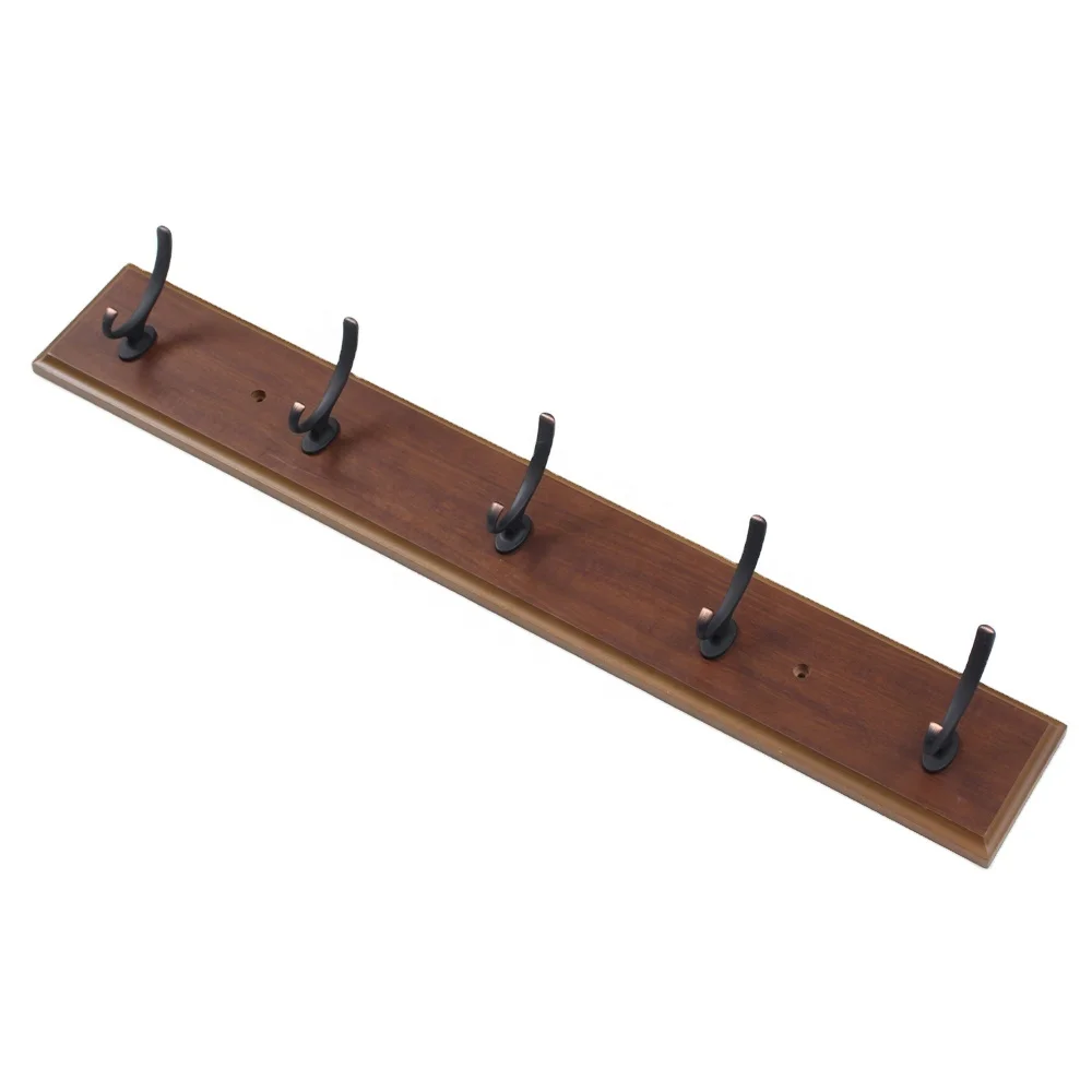 Hot Selling Wall Coat Rack Aluminium Alloy Wall Mounted Hook Waterproof Rack For Clothes