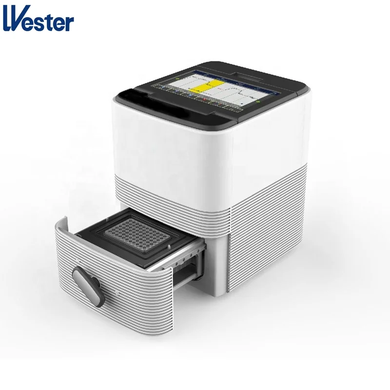 Real-time quantitative pcr machine 96 well 6 channels pcr thermal cycler pcr analyzer Q2000C