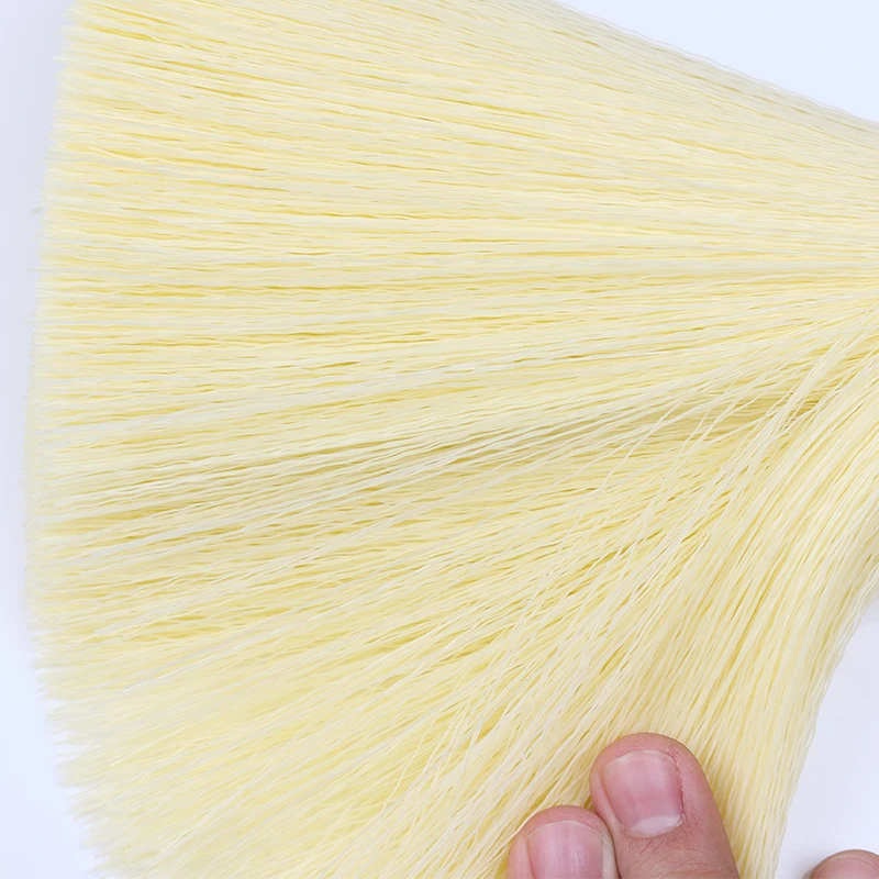 Factory Wholesale Nylon PBT PP Fiber Paint Brush Filament Bristle Plastic Hair raw material for making Brush