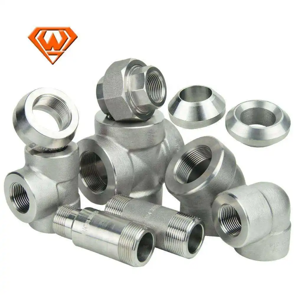 3/4 Inch Stainless Steel High Pressure Hydraulic 90 Degree Pipe Flange Industrial Fittings