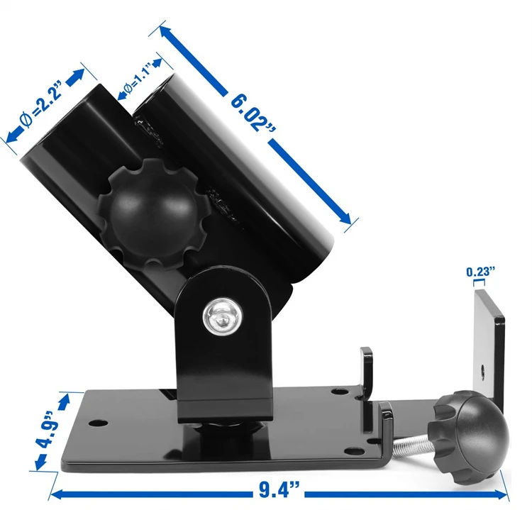 FitFirst 360 ° Swivel T Bar Row Platform Landmine Post Attachment