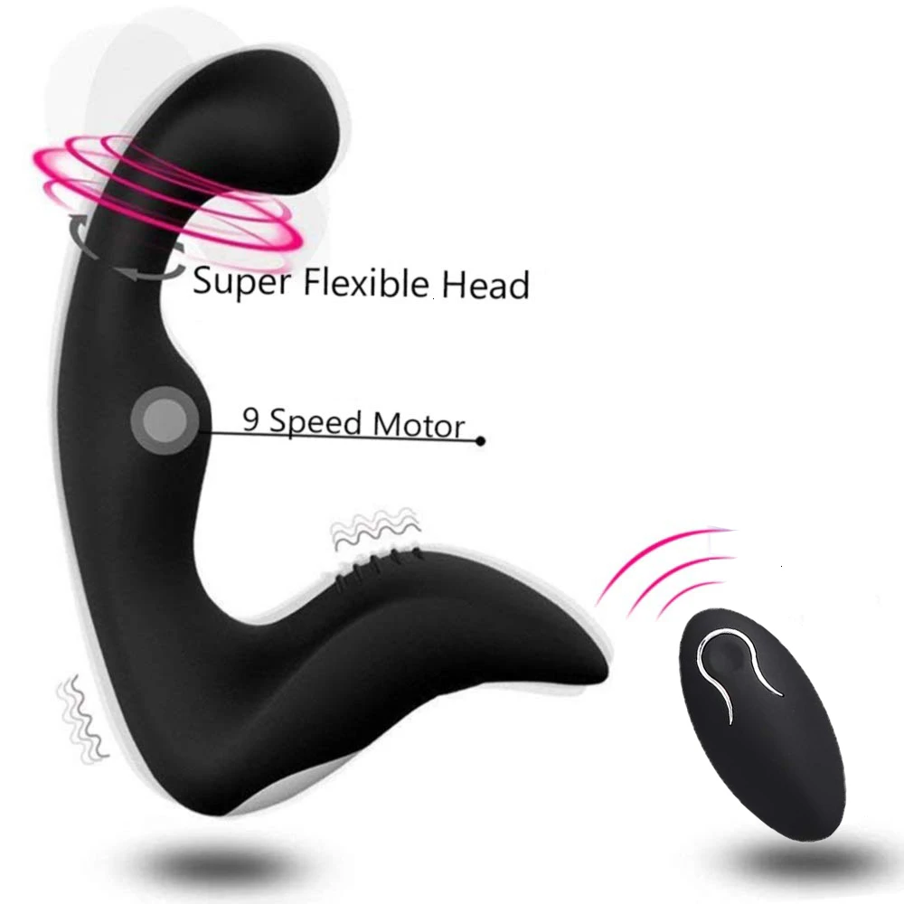 Remote prostate massager usb loading control for anal man vibrator sexual toys man/woman plugs vagina pussy
