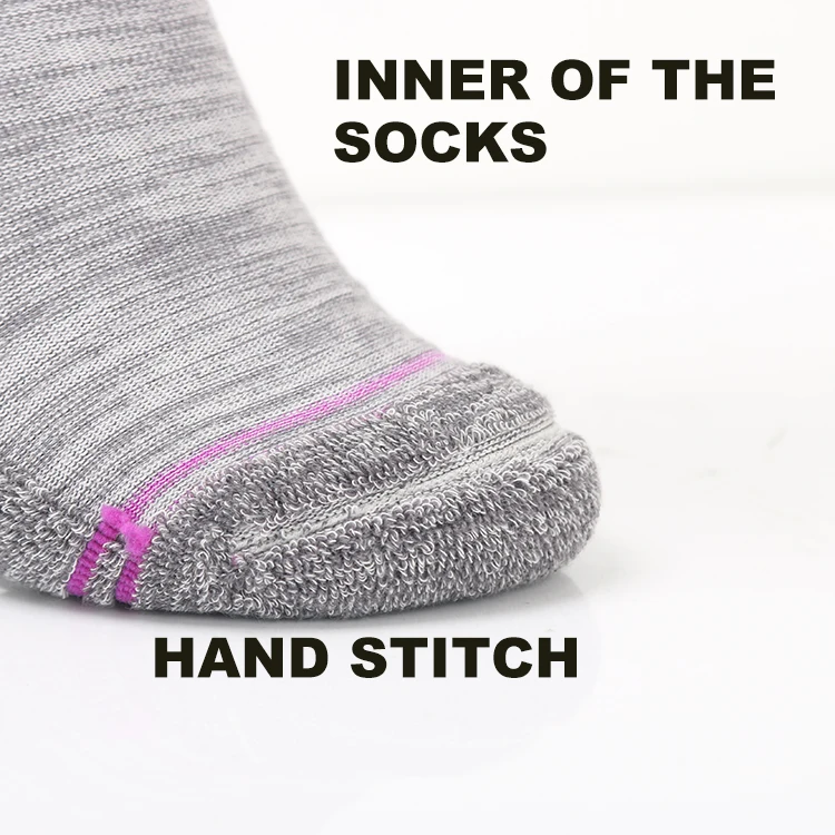 FY unisex women and mens black white gray running girl gym athletic cotton sport padded socks padded ankle socks padded socks