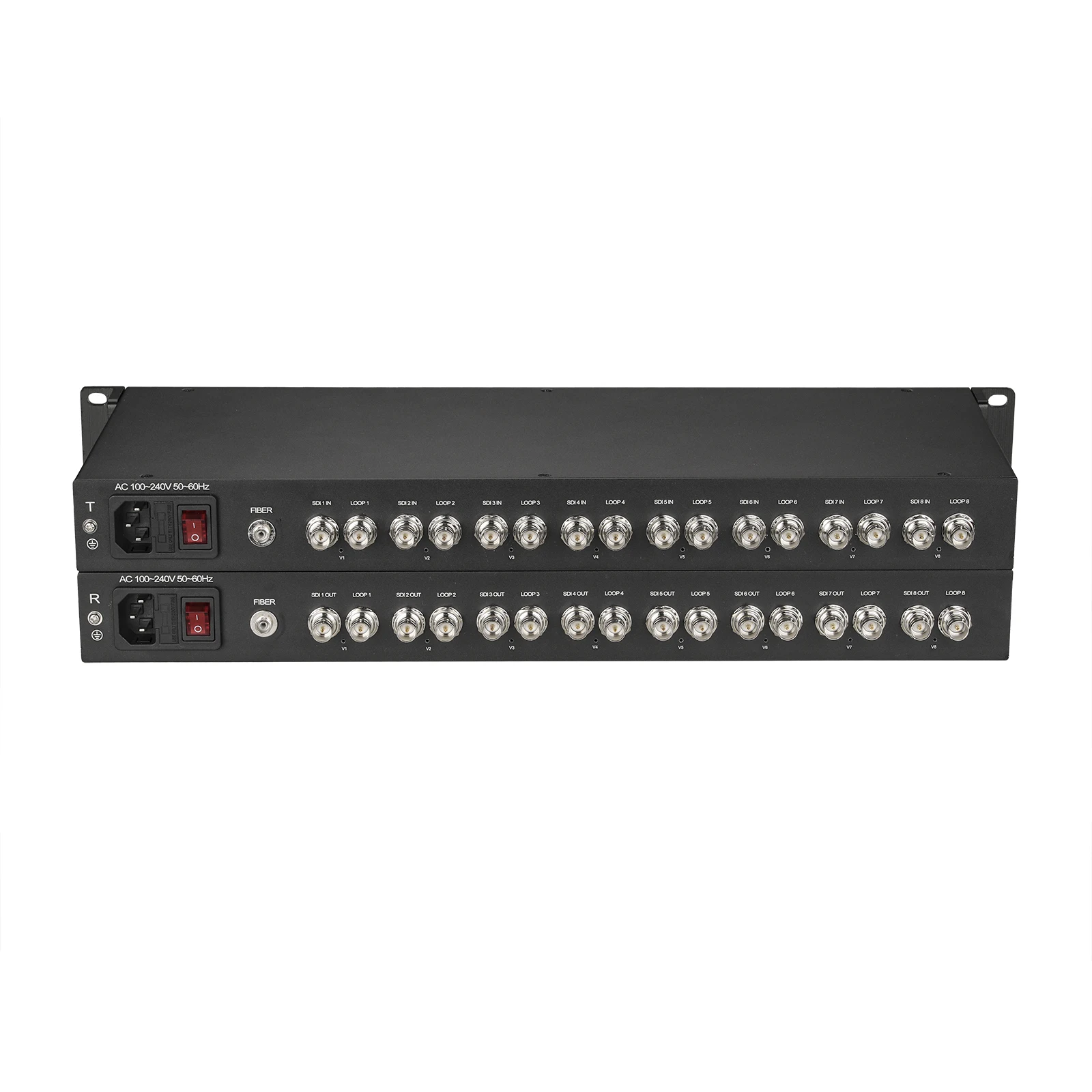 Converter Optical Fiber 3G-SDI  Single Mode Fiber FC Connector 20KM
