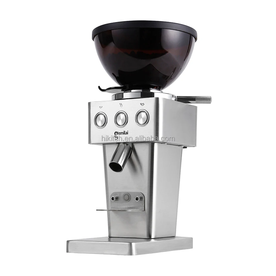 Hot sale CRM9015A coffee bean grinder realtime grinding for Italian coffee household commercial electric pulverizer quantitative