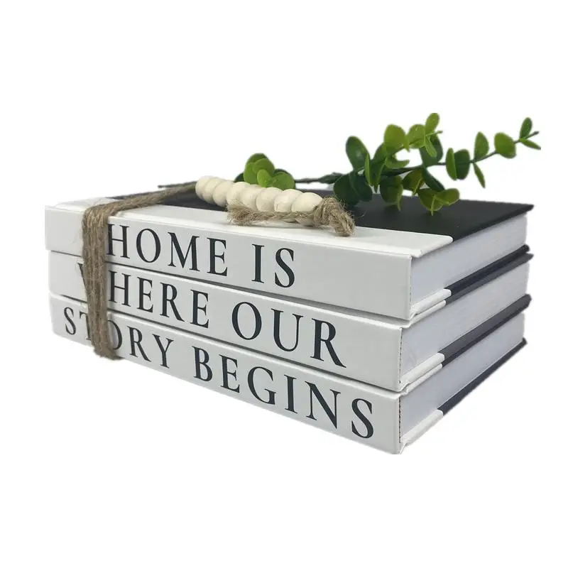 Professional  custom high quantity blank book decor books printing