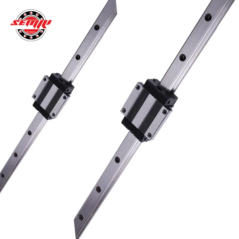 Linear Motion Guide Slide Block Bearing With Rail HGW30CA