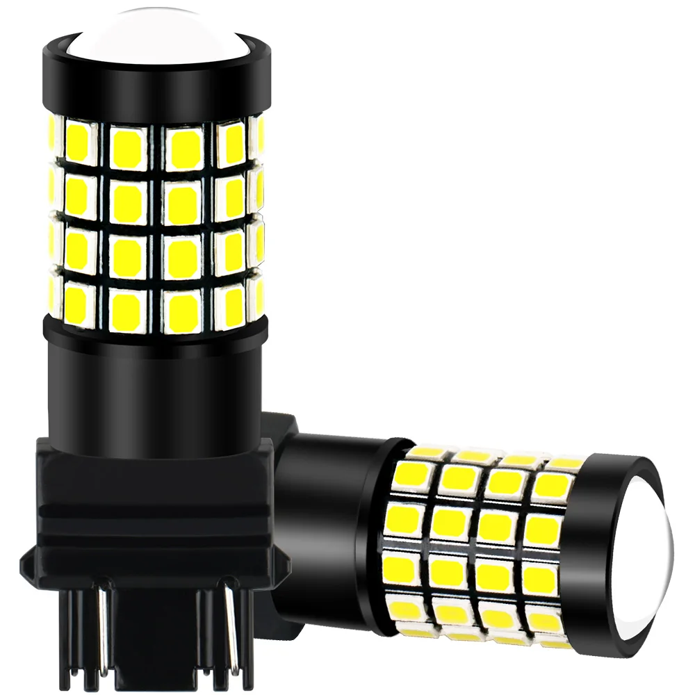 
Factory Supplying Led 3156 3157 T25 P27/7w 48smd 2835 4smd 3030 Auto Bulb 5.2w 532LM Brake Lamp Tail Light DJ082 -3157 